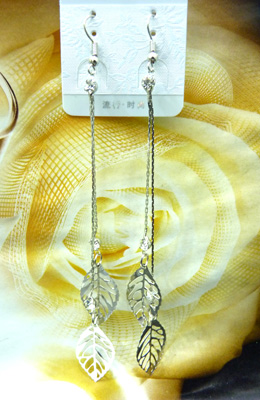 最新款韩版清新靓钻合金耳线