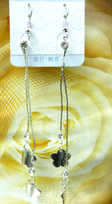 最新款韩版清新靓钻合金耳线