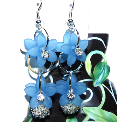 亚太复古流行亮钻烫金珍珠耳环