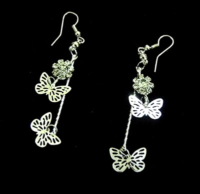 雅典/精品个性/合金镶钻/精美耳线