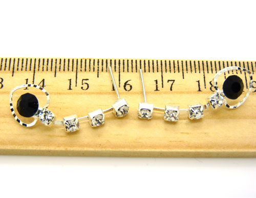 时尚淑女耳坠 迪士尼公主创意气质镶钻合金耳饰