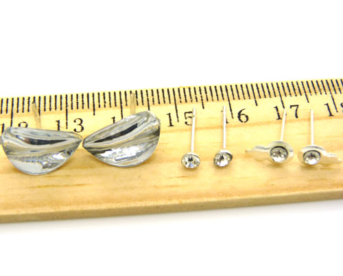 欧洲流行饰品 可爱花朵/水滴三件套耳饰