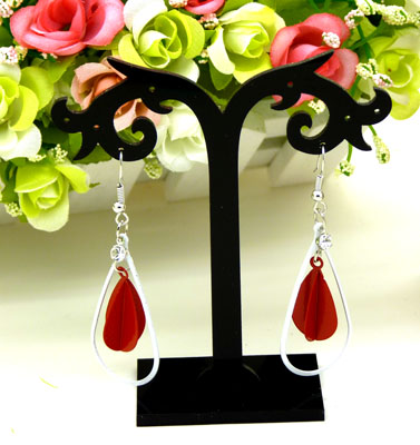 耳坠新款 多种色彩 潮流长款耳坠/夜店流行/ 超闪耀