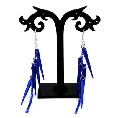 耳坠新款 多种色彩 潮流长款耳坠/夜店流行/ 超闪耀