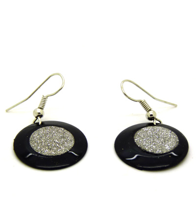 韩式流行耳饰 时尚小清新耳坠 合金磨砂耳环 夺目耳饰