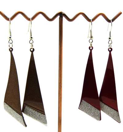 韩版耳饰 时尚合金耳坠 磨砂创意个性耳环 炫丽耳钉耳饰