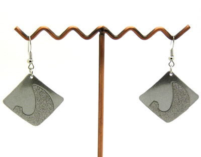 韩版耳饰 时尚合金耳坠 磨砂创意个性耳环 炫丽耳钉耳饰