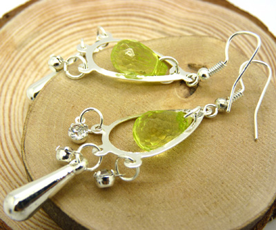 时尚个性闪亮合金镶钻耳饰耳圈 女士潮流耳坠女耳环 亚克力珍珠耳环