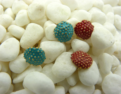 特价潮流耳钉老银匠工艺景泰蓝手工饰品耳钉合金耳饰品 花朵耳环葡萄耳钉爱心耳钉