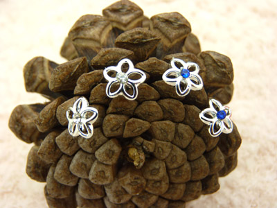 韩国小清新耳钉 合金锆石耳钉 潮流女耳饰品耳环 个性时尚合金耳钉