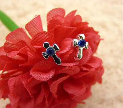 韩国小清新耳钉 合金锆石耳钉 潮流女耳饰品耳环 个性时尚合金耳钉