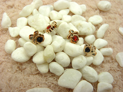 潮流时尚个性女孩耳饰品 舞蝶锆石耳钉 韩版潮流耳钉 时尚合金耳钉