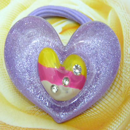 可爱花朵版卡通头扣