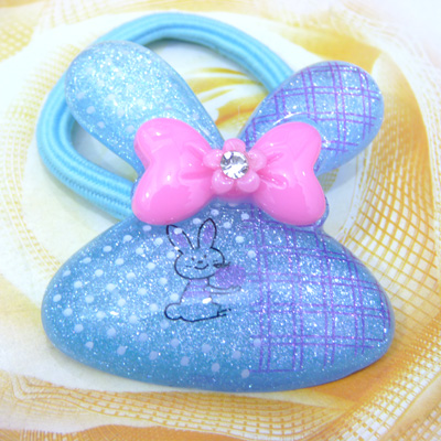 可爱花朵版卡通头扣