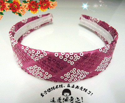 新款/亮片发箍/时尚发卡