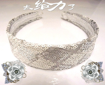 新款/亮片发箍/时尚发卡