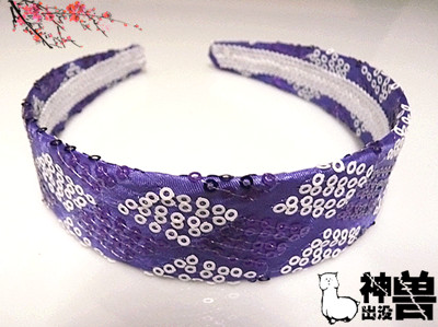 新款/亮片发箍/时尚发卡