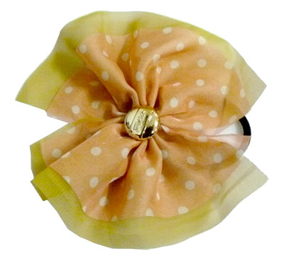 时尚七彩丝绢发扣