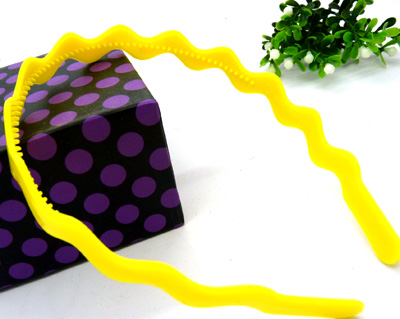 精美糖果色波纹 头箍发箍 发卡 儿童发饰