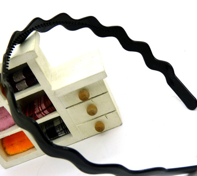 精美糖果色波纹 头箍发箍 发卡 儿童发饰