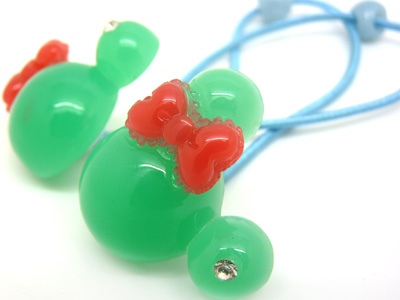 发圈发绳 马尾发扣 发饰 可爱卡通蝴蝶发饰 头扎 