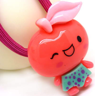 时尚发圈 可爱卡通娃娃头扎发绳 马尾发扣 头绳 韩潮头饰