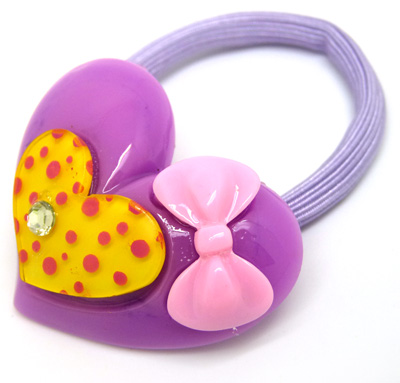 头扎发扎 正品可爱头饰 新款韩版 时尚卡通发饰 卡通桃心水钻扎头绳