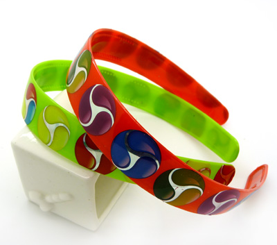 韩版发饰 彩色搭配发箍 韩国时尚进口树脂宽发箍 时尚潮流发卡头箍发夹