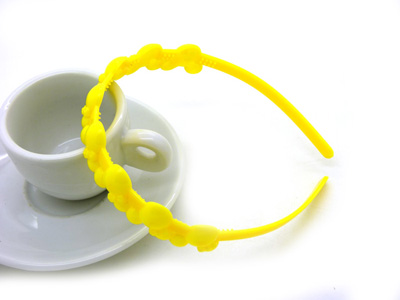 韩国饰品糖果色塑料宽边发箍 亚克力米奇发箍 -卡通发卡