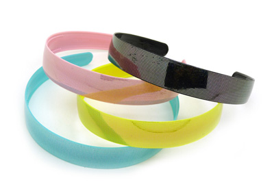 彩虹头箍 韩版流行发卡饰品 糖果色流行宽亮色发箍 发卡发饰 -彩虹发卡