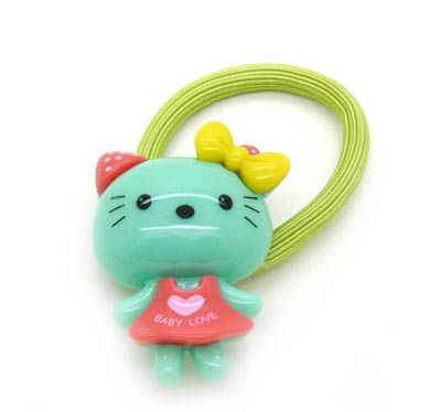 儿童萌萌小公主发饰 可爱蝴蝶结卡通猫咪发夹饰品头饰 -猫猫发圈头绳