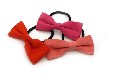 头绳发绳发圈韩版发饰头饰 可爱蝴蝶结橡皮筋 布艺头饰 -蝴蝶结皮筋