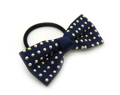 时尚原创发饰品头饰 甜美可爱宽蝴蝶结发圈头绳 -头花皮筋