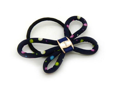 新款蝴蝶结皮筋发圈 学生儿童发饰 韩国时尚流行女头饰 -头花