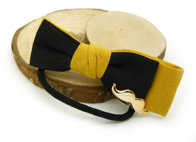 新款蝴蝶结皮筋发圈 学生儿童发饰 韩国时尚流行女头饰 -头花