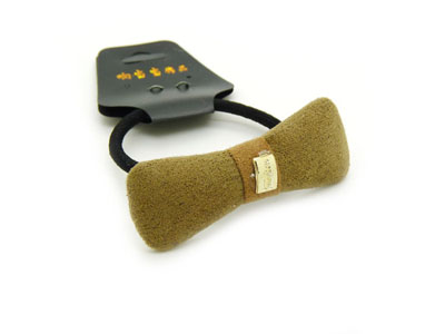 女士时尚布艺蝴蝶结发绳发圈头花 学生发饰头饰 -发圈发绳