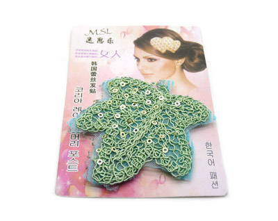 韩版可爱万能魔法帖 蝴蝶结亮片无痕刘海帖发饰头饰 -万能魔法帖