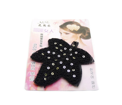 韩版可爱万能魔法帖 蝴蝶结亮片无痕刘海帖发饰头饰 -万能魔法帖