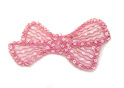 韩版可爱万能魔法帖 蝴蝶结亮片无痕刘海帖发饰头饰 -万能魔法帖