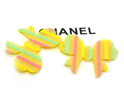 盘发饰品 韩国魔法贴留海贴 发帖蝴蝶 儿童发饰发帖 -两个装魔法帖