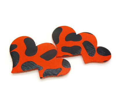 韩版头饰配饰女 发饰儿童刘海贴可爱魔术贴 简单心型发帖碎发贴 -魔法贴2支装