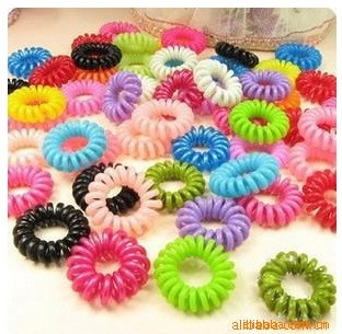 混色电话线发圈（小号）