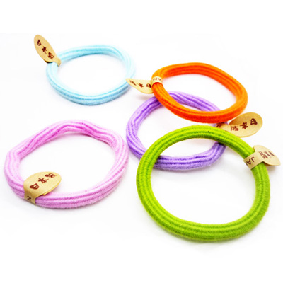 糖果色五彩皮筋