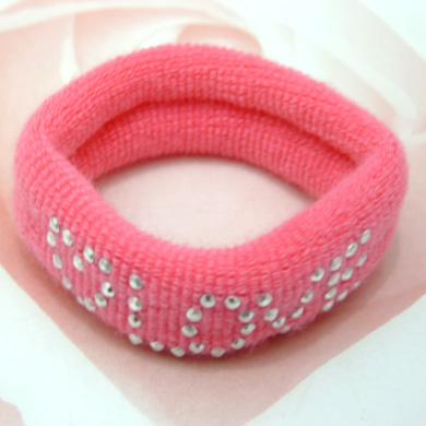 精美时尚LOVE时尚皮筋