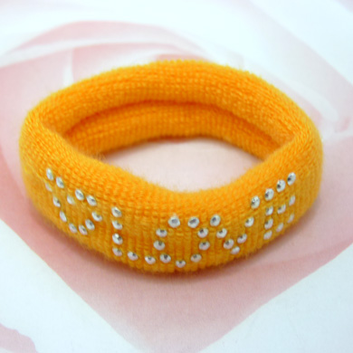 精美时尚LOVE时尚皮筋