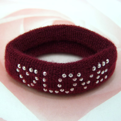 精美时尚LOVE时尚皮筋