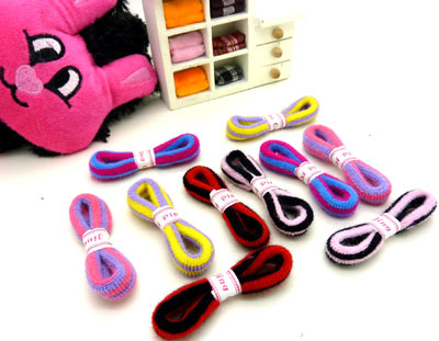 韩版七彩糖果/无缝高弹发绳/大为卡