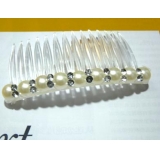 精美珍珠梳夹