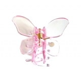 新款水晶蝴蝶质感爪夹