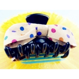 五彩缤纷布艺花点蝴蝶之恋/爪夹